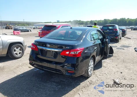 2019 Nissan Sentra Sv z USA, uszkodzony, nr VIN 3N1AB7AP3KY406613